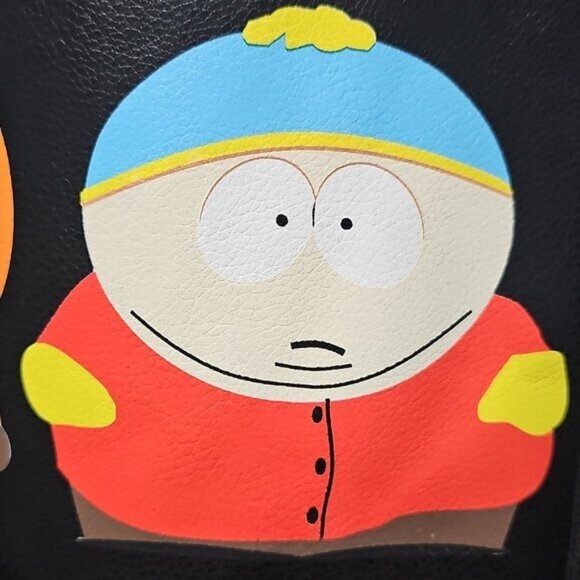 South Park x Members Only Black Bomber Varsity Jacket Size Large New - Picture 4 of 16